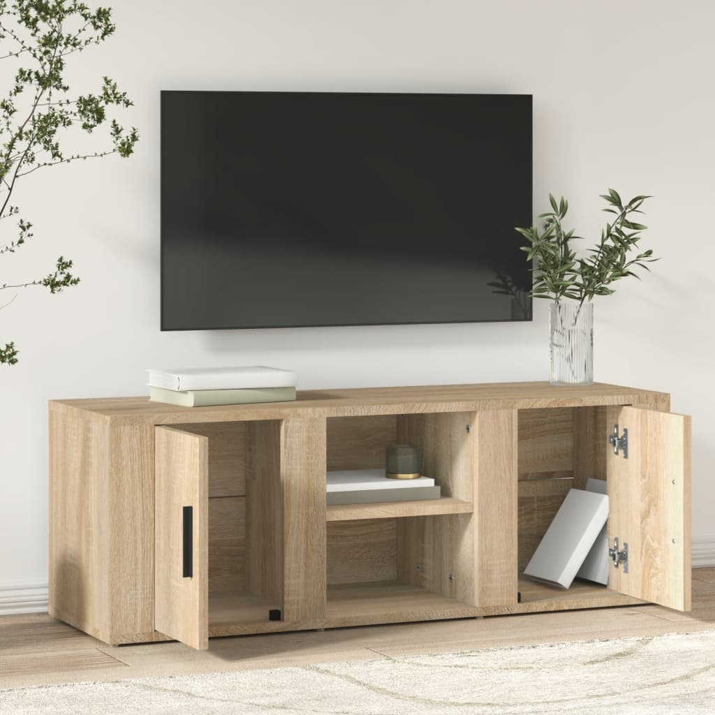 TV ormarić boja hrasta sonome 100x31,5x35 cm konstruirano drvo