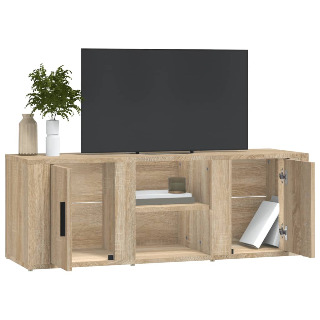 TV ormarić boja hrasta sonome 100x31,5x35 cm konstruirano drvo