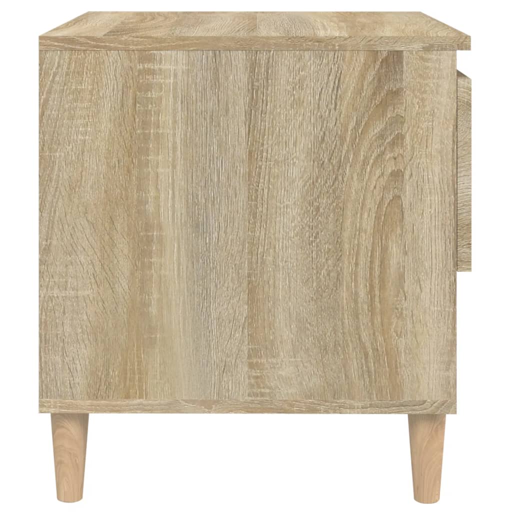 Noćni ormarići 2 kom Boja hrasta 50x46x50 cm konstruirano drvo