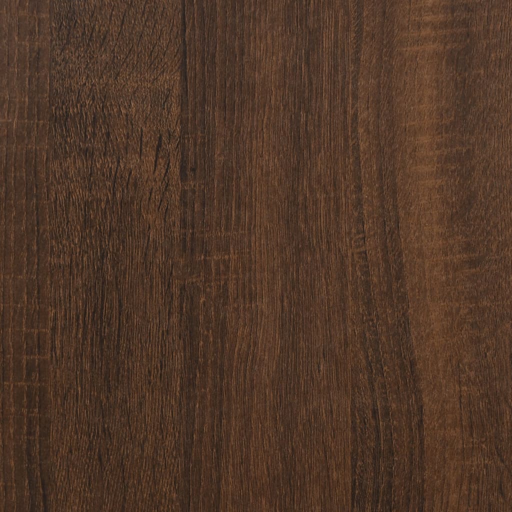 Bočni stolići 2 kom Smeđi hrasta 50x46x50 cm konstruirano drvo