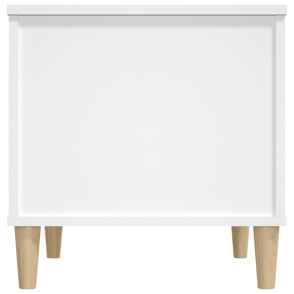 Stolić za kavu bijeli 60 x 44,5 x 45 cm od konstruiranog drva