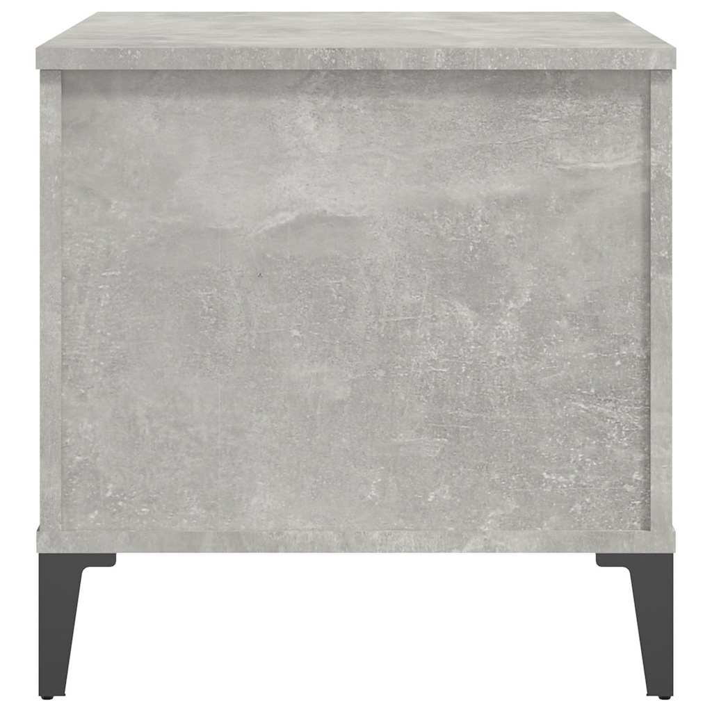Stolić za kavu boja betona 60 x 44,5 x 45 cm konstruirano drvo