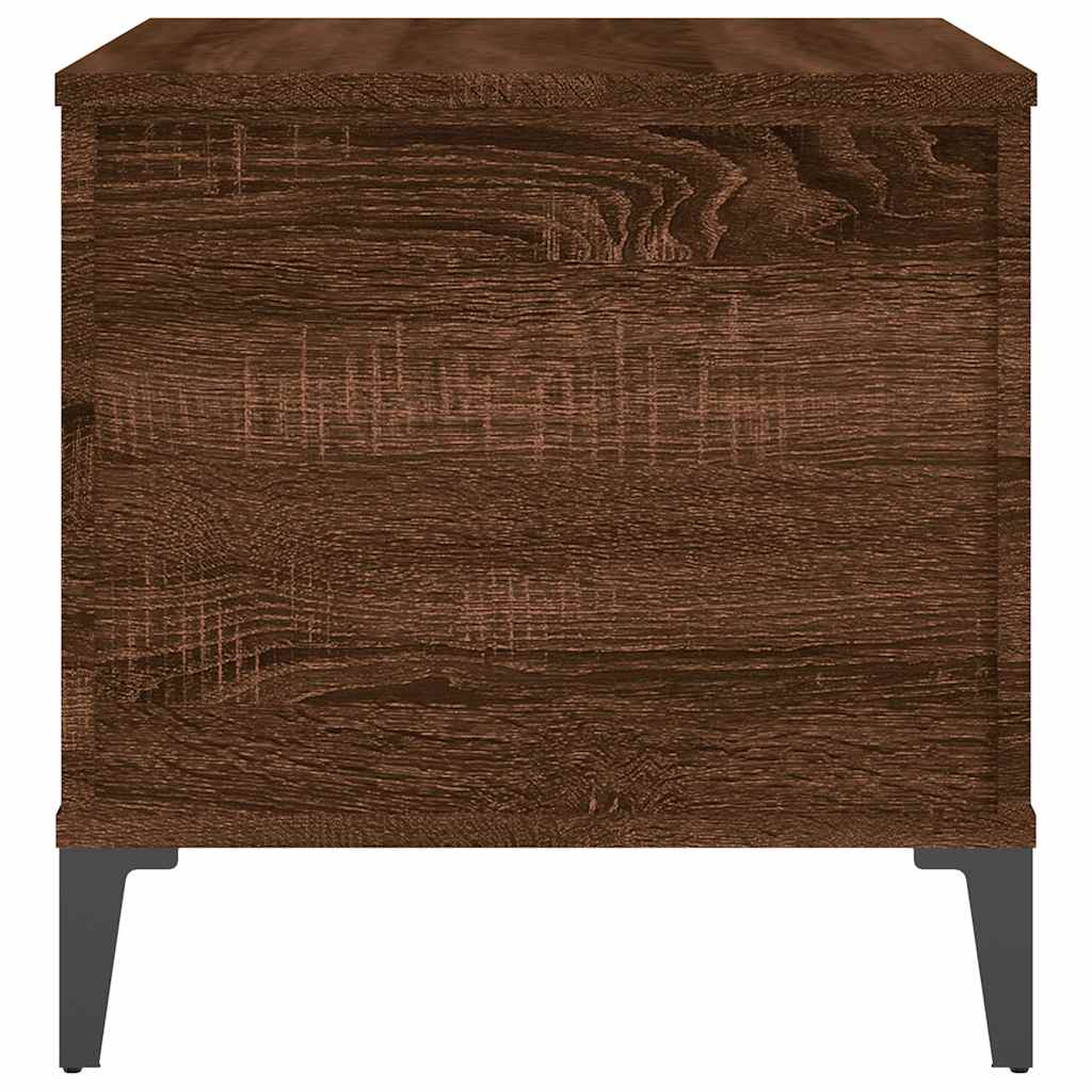 Stolić za kavu Smeđi hrasta 60 x 44,5 x 45 cm konstruirano drvo