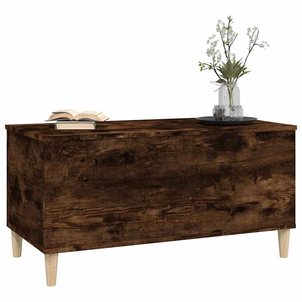 Stolić za kavu boja hrasta 90 x 44,5 x 45 cm konstruirano drvo
