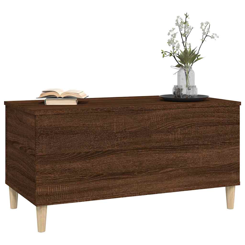 Stolić za kavu boja hrasta 90 x 44,5 x 45 cm konstruirano drvo