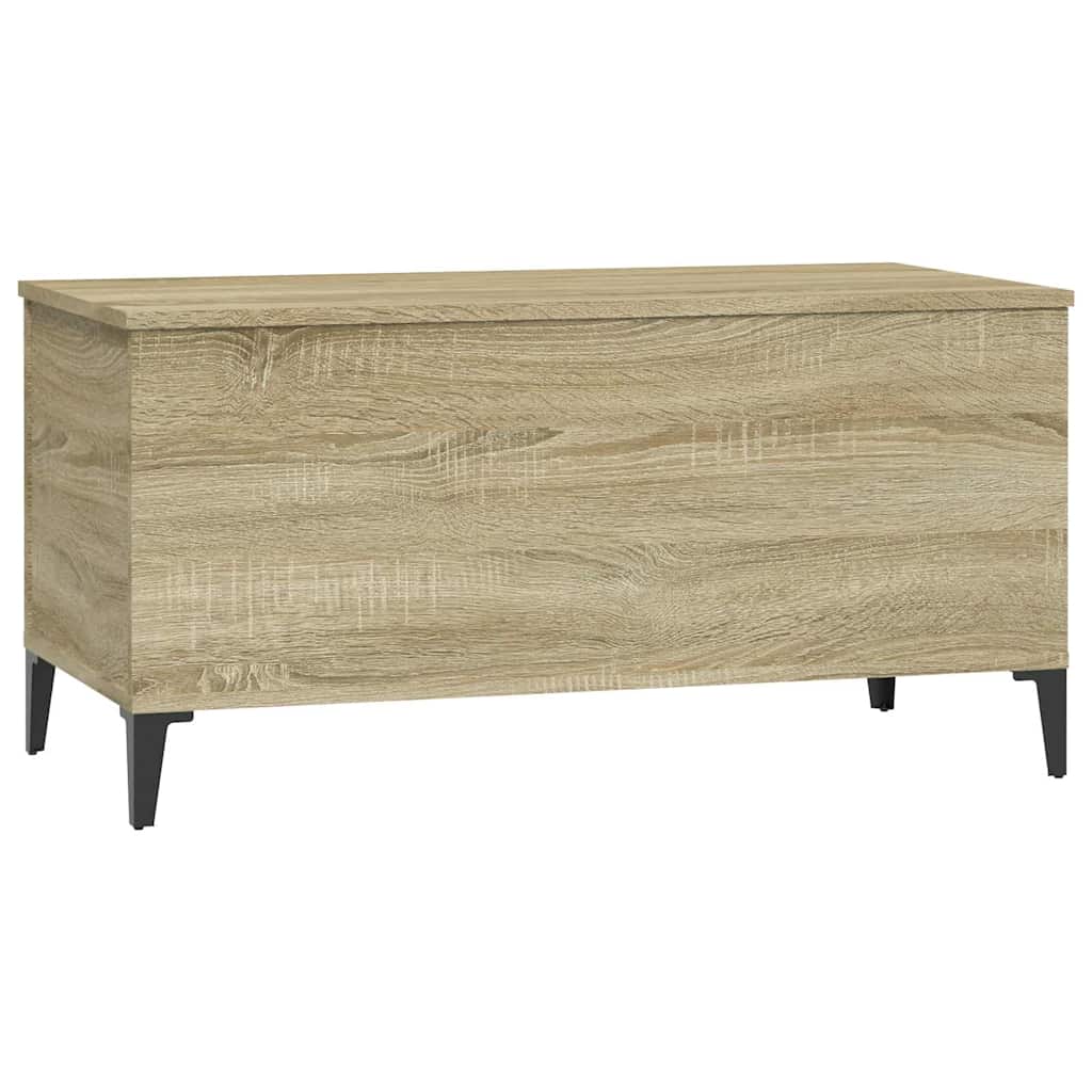 Stolić za kavu boja hrasta 90 x 44,5 x 45 cm konstruirano drvo