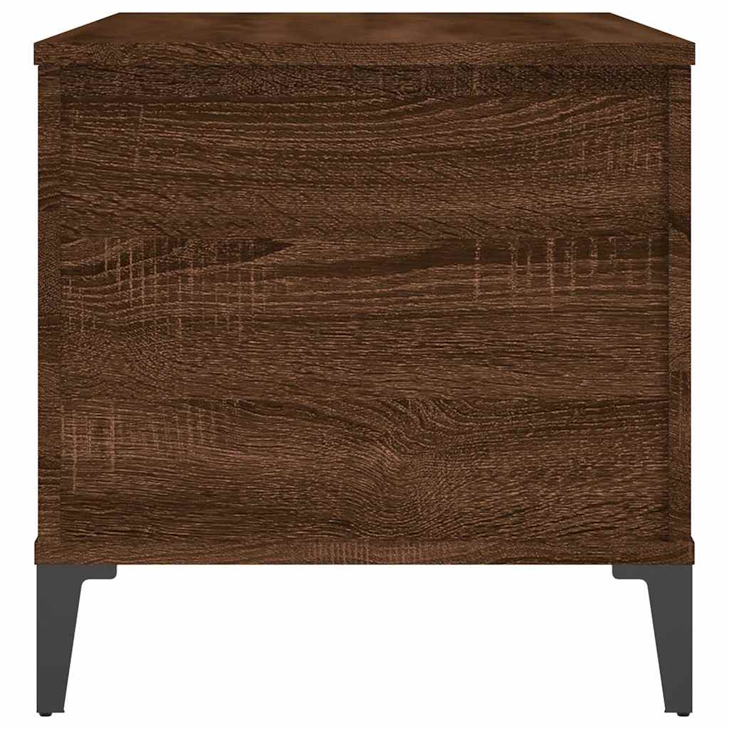 Stolić za kavu boja hrasta 90 x 44,5 x 45 cm konstruirano drvo