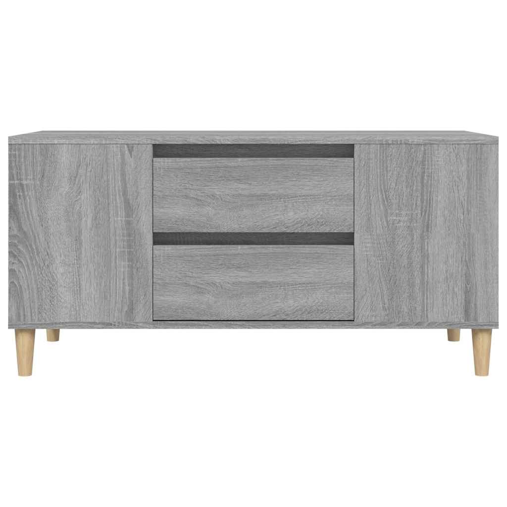 TV ormarić boja sivog sonome 102x44,5x50 cm konstruirano drvo