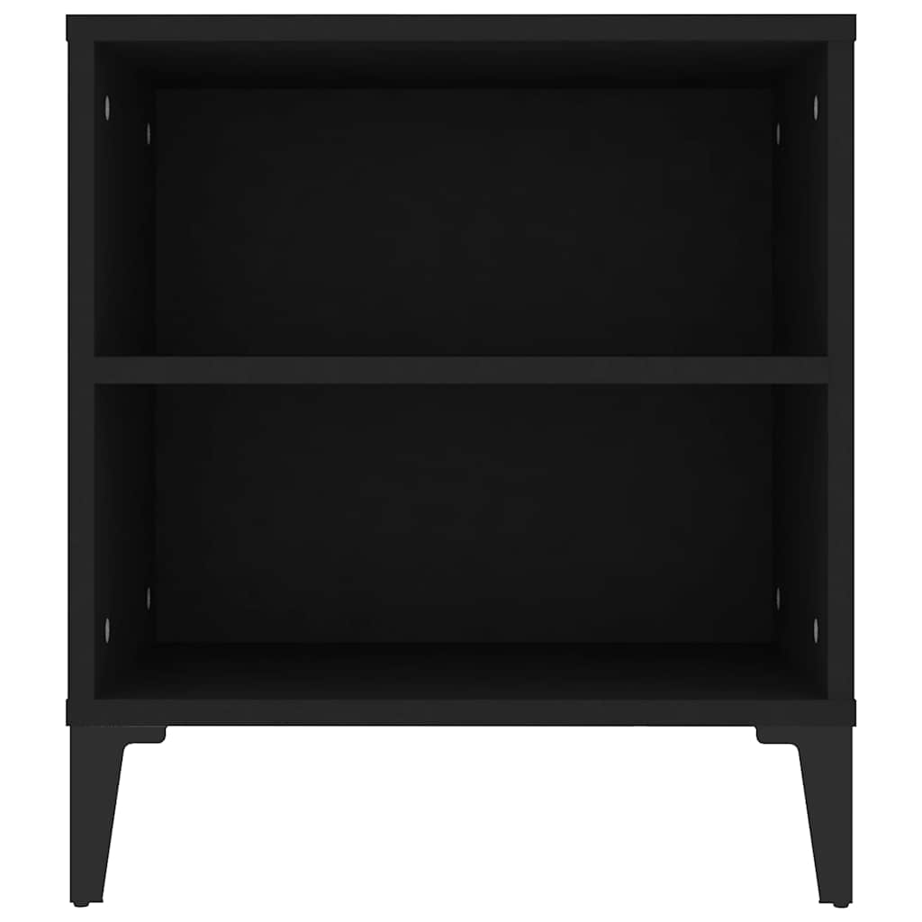 TV ormarić crni 102 x 44,5 x 50 cm od konstruiranog drva