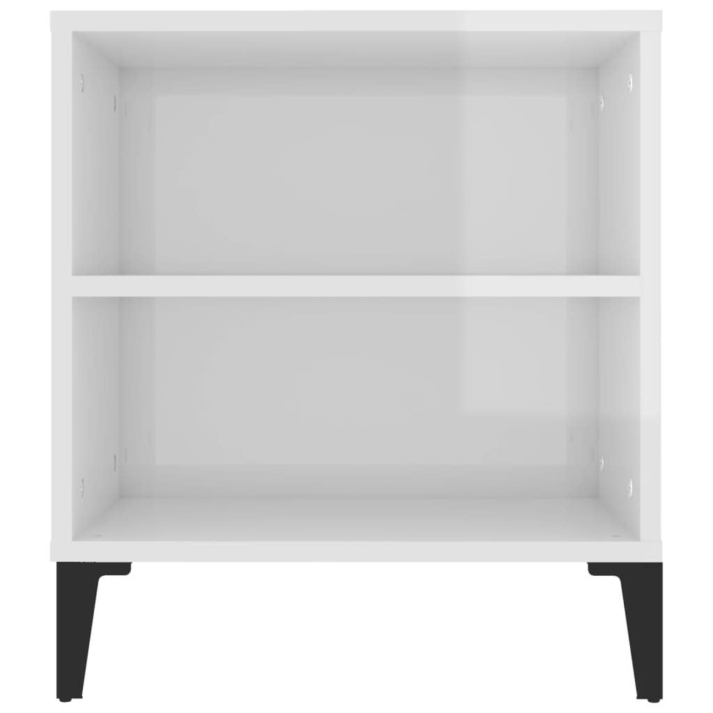 TV ormarić sjajni bijeli 102 x 44,5 x 50 cm konstruirano drvo