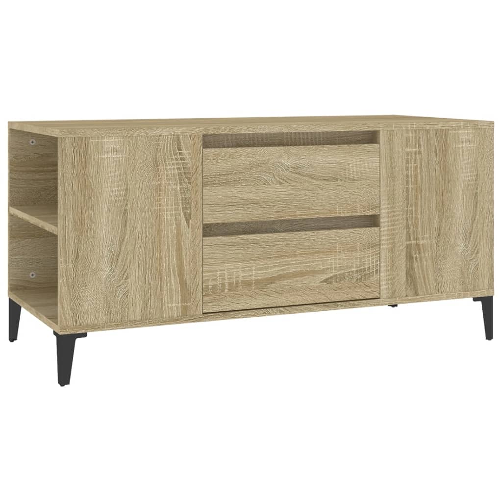 TV ormarić boja hrasta sonome 102x44,5x50 cm konstruirano drvo