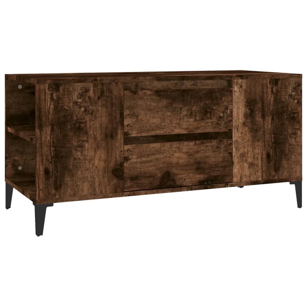 TV ormarić boja hrasta 102x44,5x50 cm konstruirano drvo