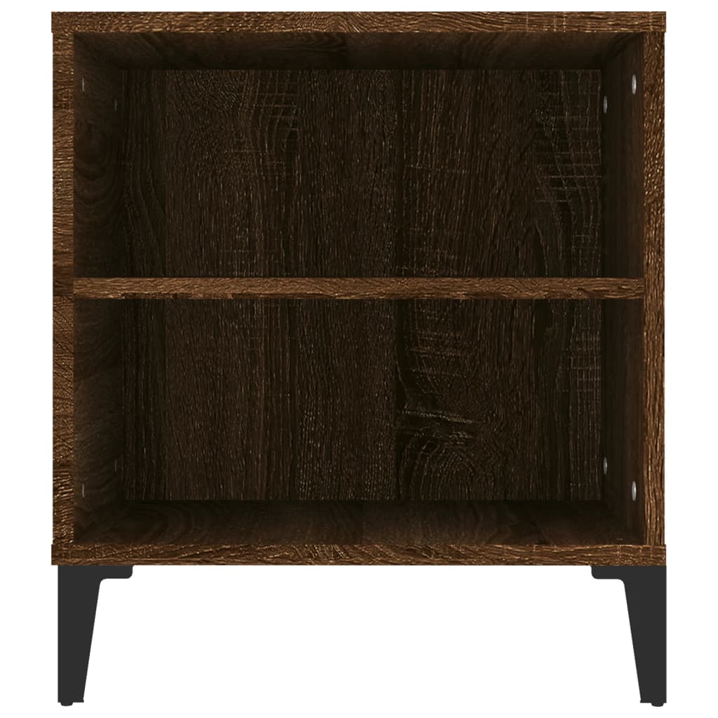 TV ormarić smeđi hrasta 102x44,5x50 cm konstruirano drvo