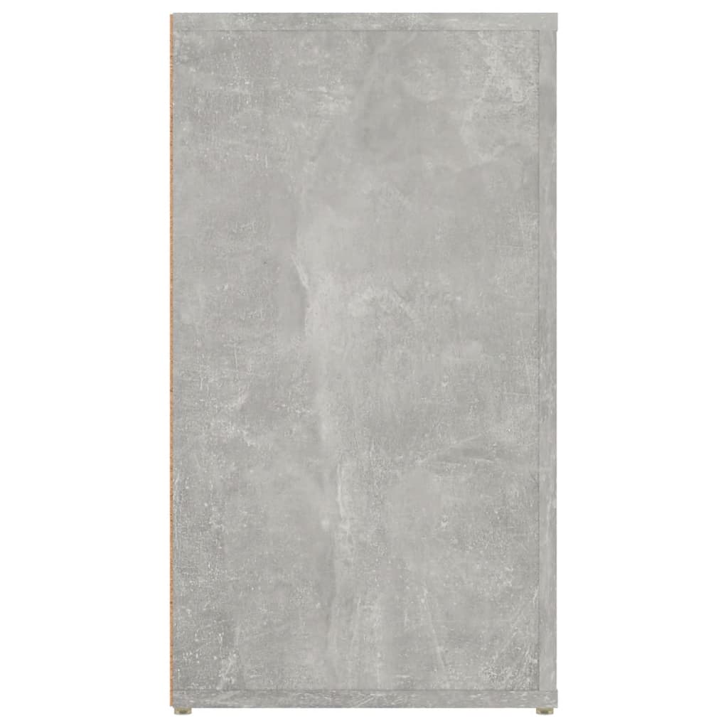 Komoda siva boja betona 100x33x59,5 cm od konstruiranog drva