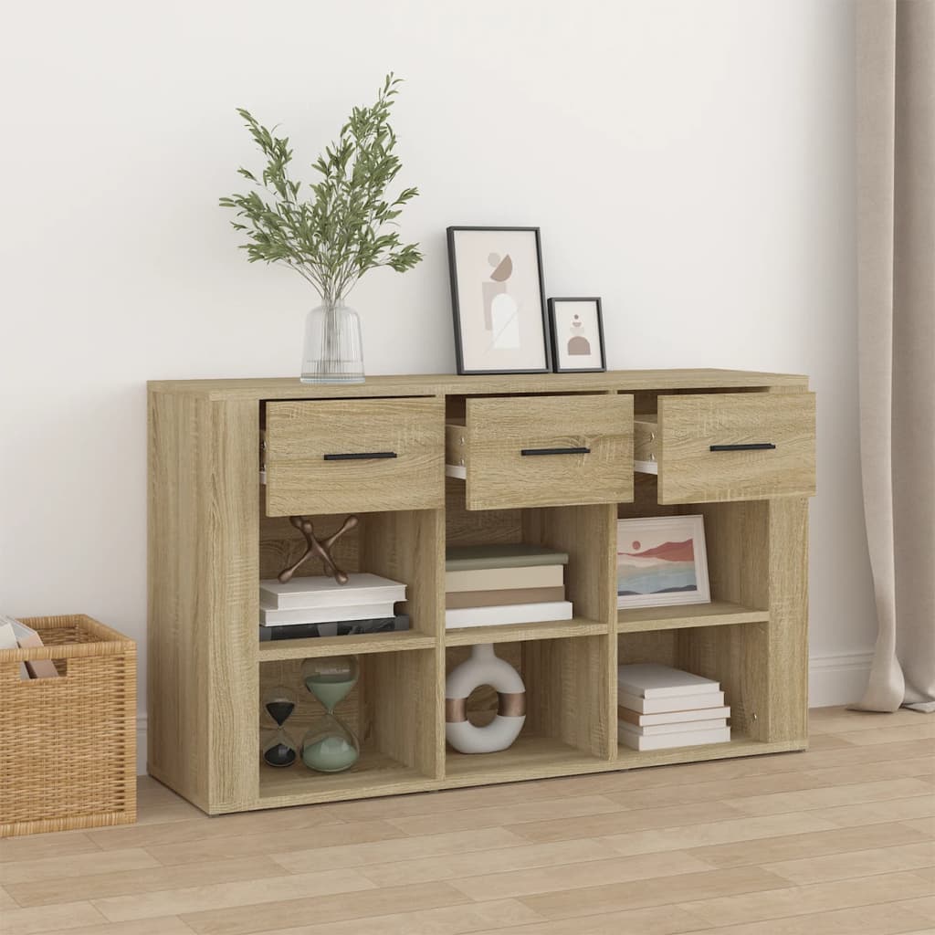 Komoda boja hrasta sonome 100 x 30 x 59,5 cm konstruirano drvo