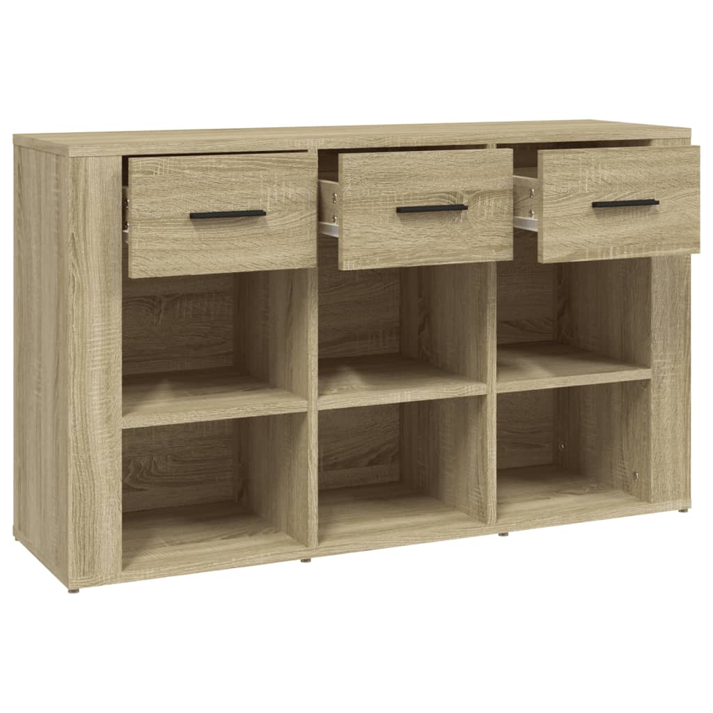 Komoda boja hrasta sonome 100 x 30 x 59,5 cm konstruirano drvo