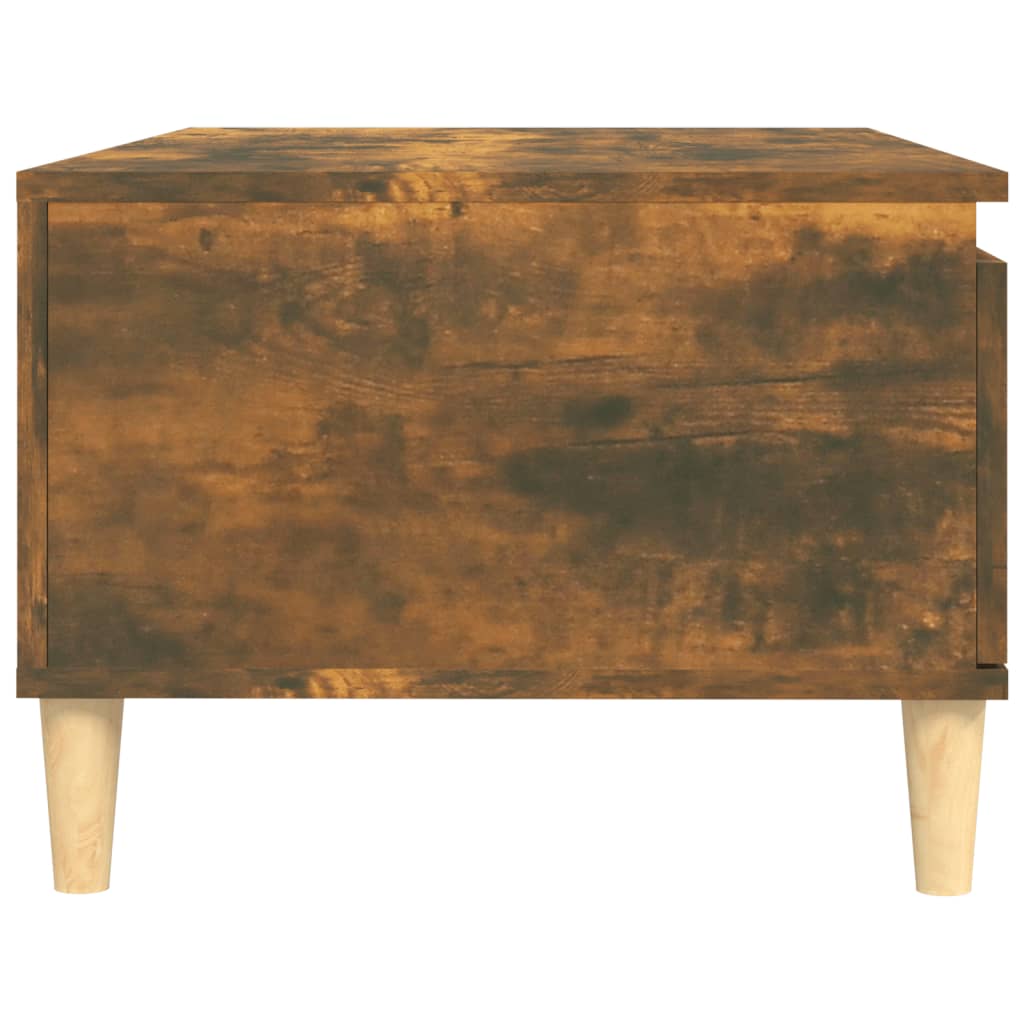Stolić za kavu boja hrasta 90x50x36,5 cm konstruirano drvo