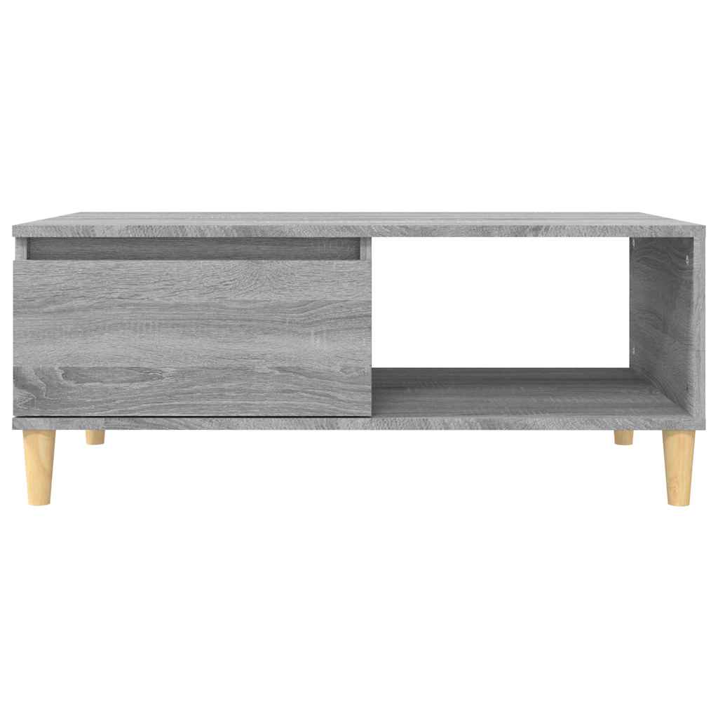 Stolić za kavu boja sivog hrasta 90x50x36,5cm konstruirano drvo