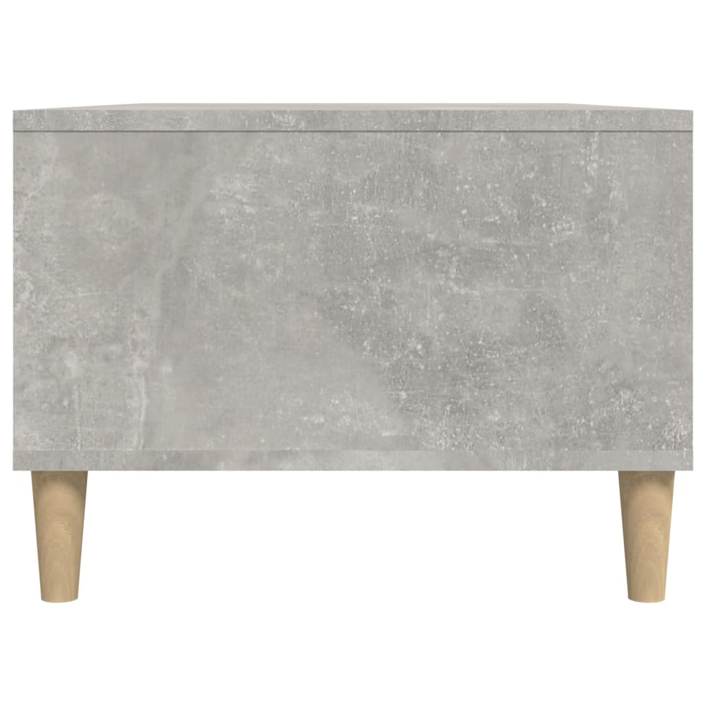 Stolić za kavu boja betona 90x50x36,5 cm konstruirano drvo