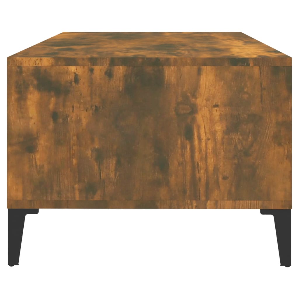 Stolić za kavu boja hrasta 90x50x36,5 cm konstruirano drvo