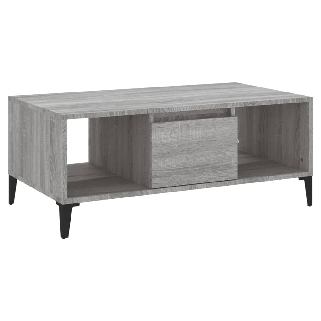 Stolić za kavu boja sivog hrasta 90x50x36,5cm konstruirano drvo