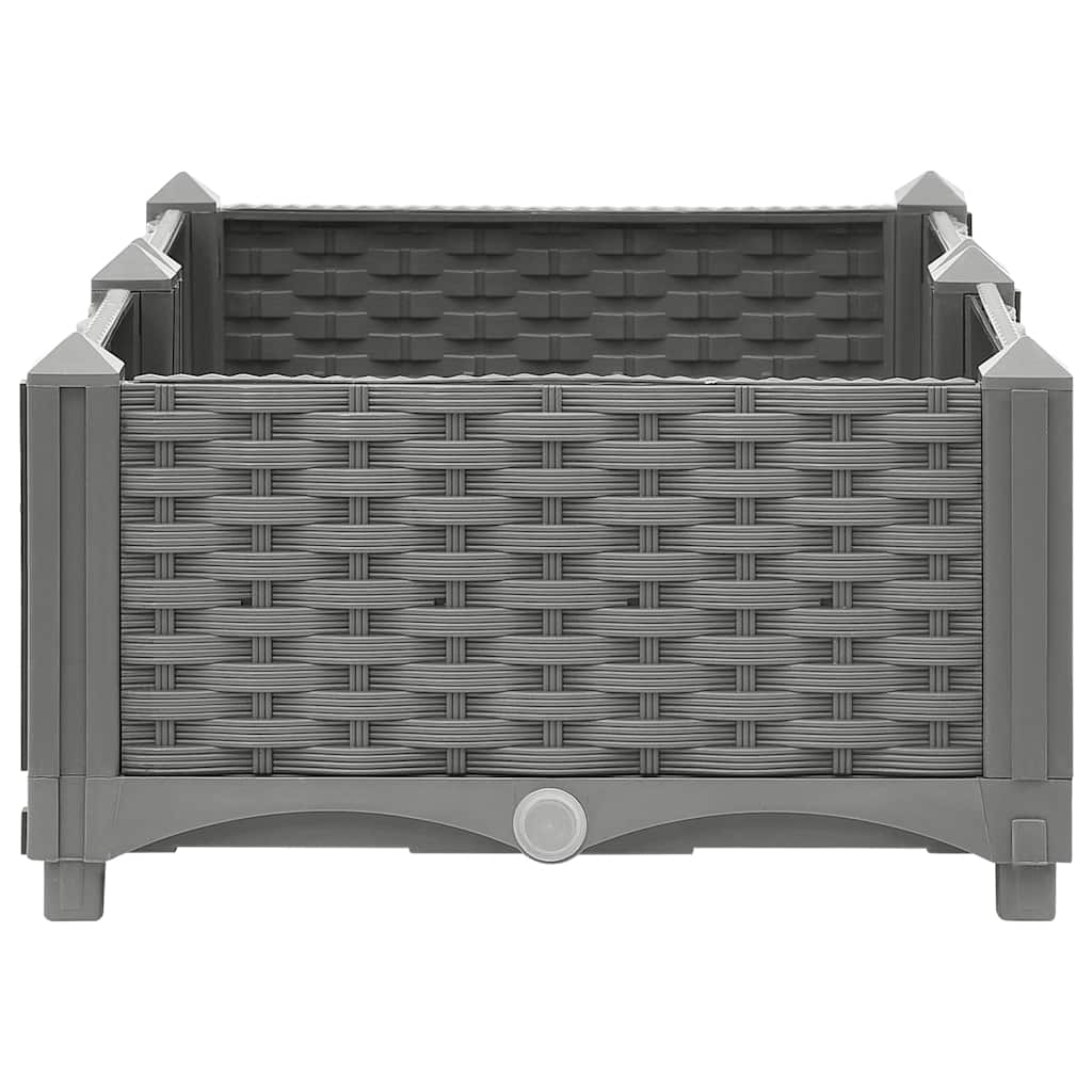 Povišena gredica 80 x 40 x 23 cm od polipropilena