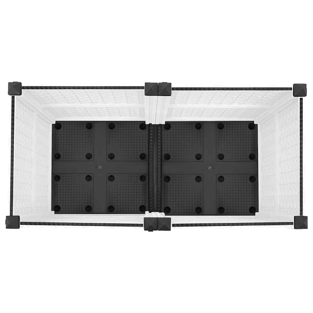 Povišena gredica 80x40x38 cm od polipropilena