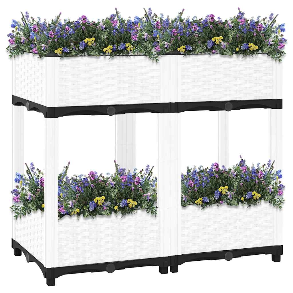 Povišena gredica 80x40x71 cm od polipropilena