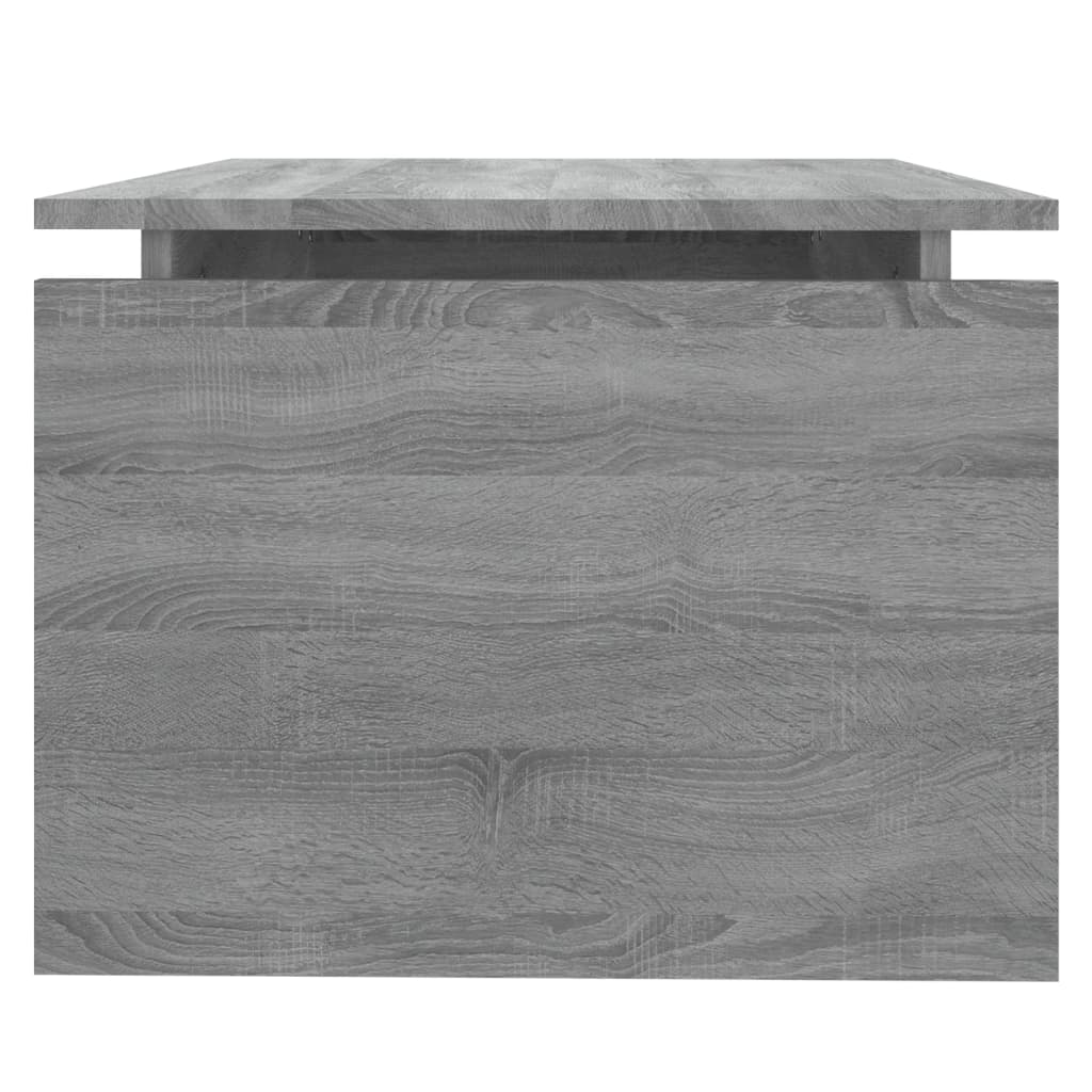 Stolić za kavu boja sivog hrasta 68x50x38 cm konstruirano drvo