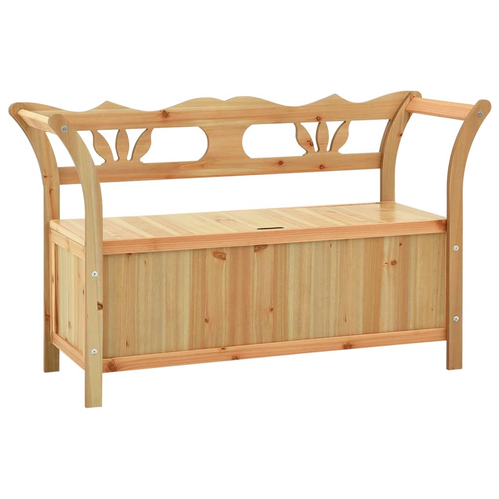Klupa 107 x 45 x 75,5 cm od masivne jelovine