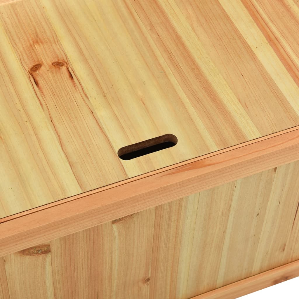 Klupa 107 x 45 x 75,5 cm od masivne jelovine