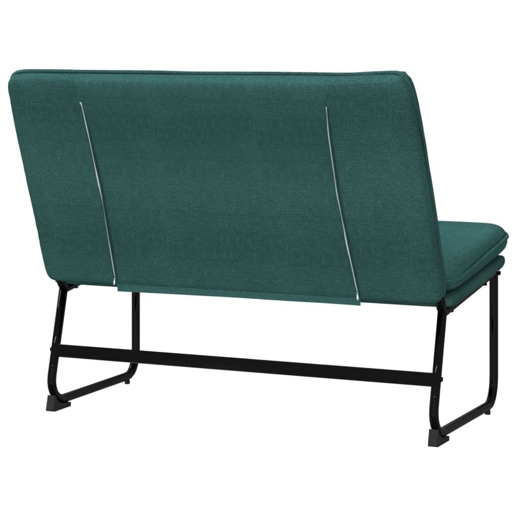 Klupa tamnozelena 100 x 75 x 76 cm od tkanine