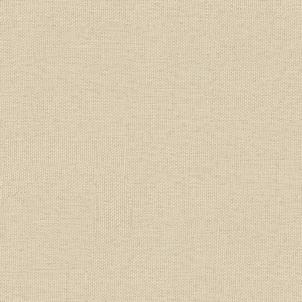 Klupa krem 100x64x80 cm od tkanine