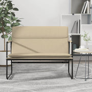 Klupa krem 100x64x80 cm od tkanine