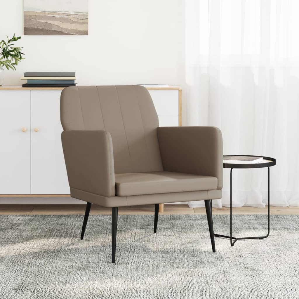 Fotelja Boja cappuccina 61 x 78 x 80 cm od umjetne kože
