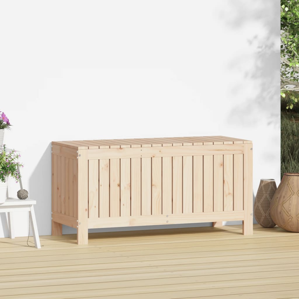 Vrtna kutija za pohranu 108 x 42,5 x 54 cm od masivne borovine