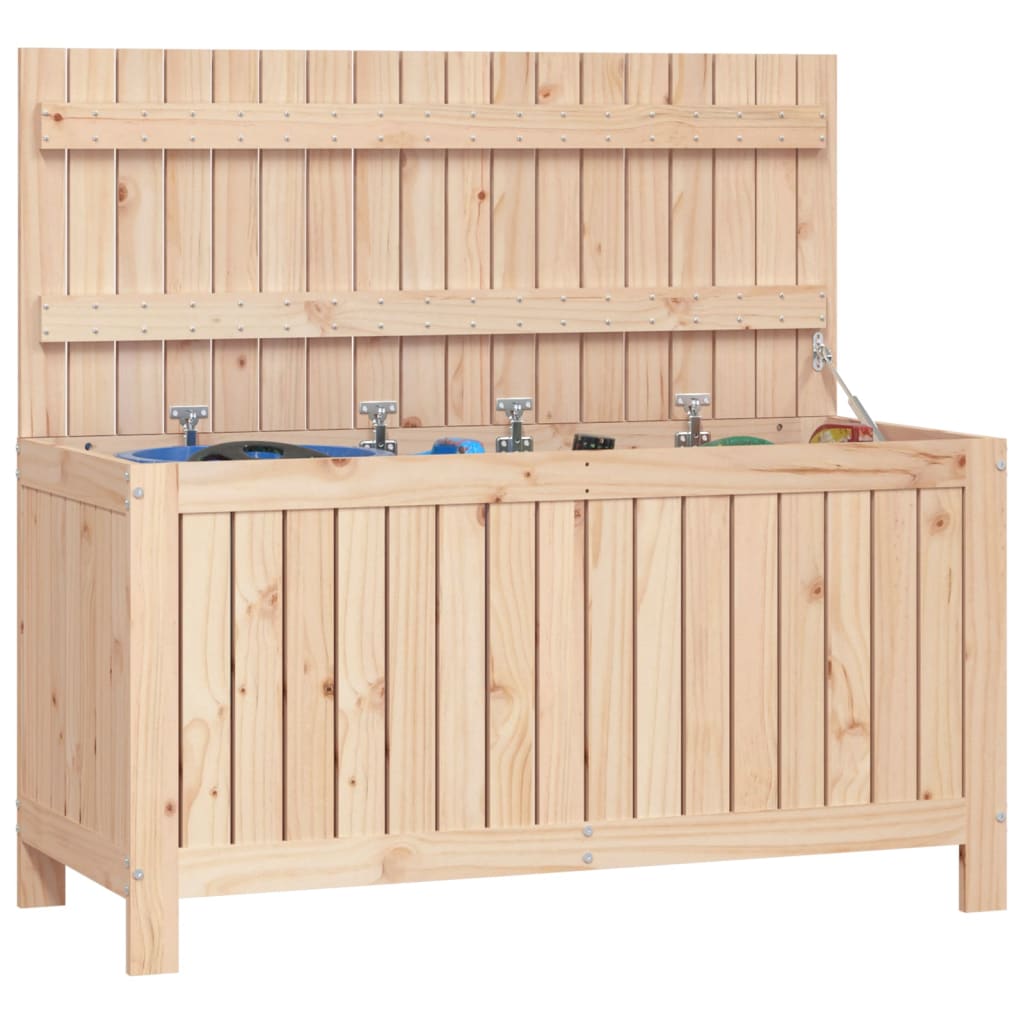 Vrtna kutija za pohranu 115x49x60 cm od masivne borovine