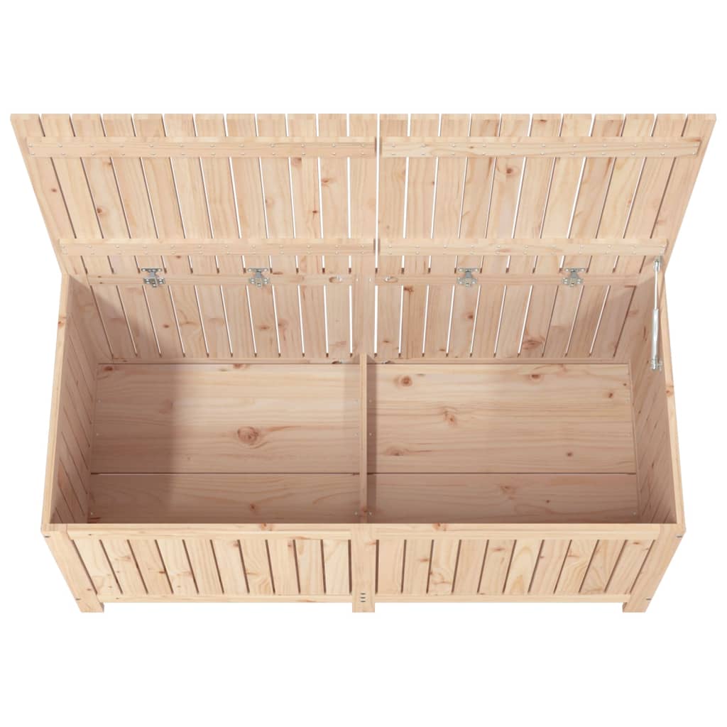 Vrtna kutija za pohranu 147x68x64 cm od masivne borovine