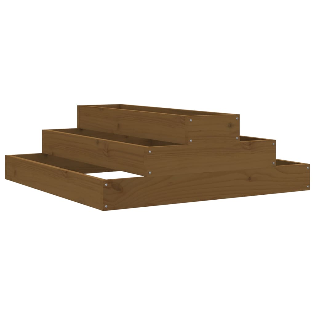 Sadilica boja meda 80 x 80 x 27 cm od masivne borovine