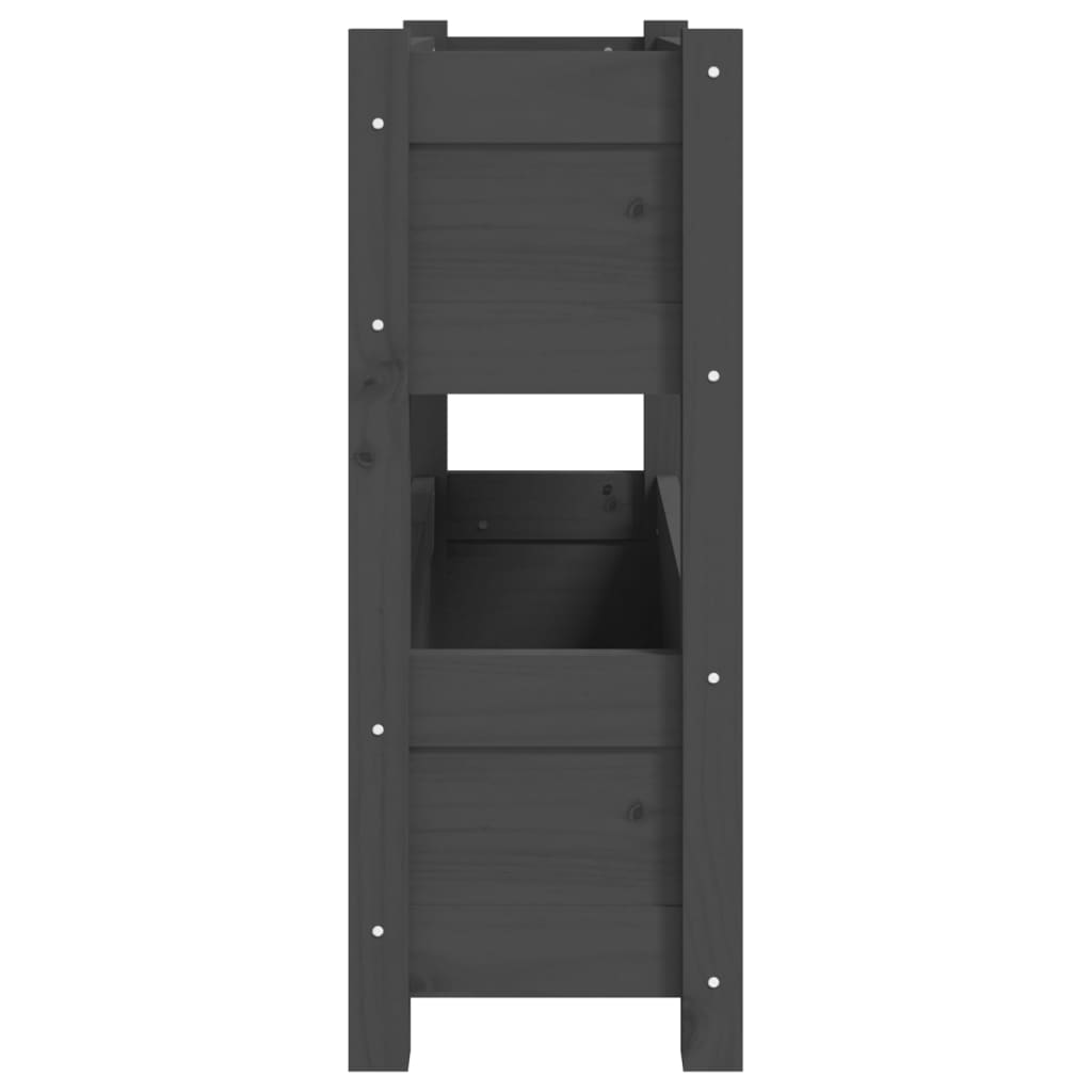 Sadilica siva 77 x 25 x 66 cm od masivne borovine