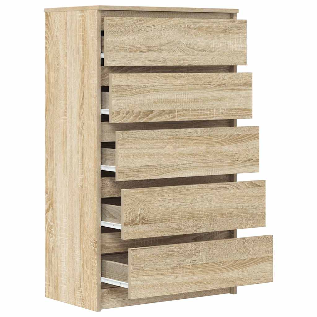Ladičar boja hrasta sonome 60 x 36 x 103 cm konstruirano drvo