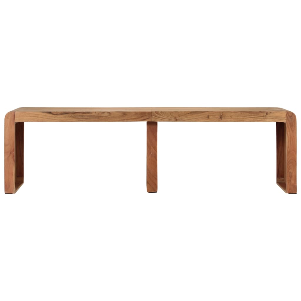 Klupa 160 x 38 x 45 cm od masivnog bagremovog drva