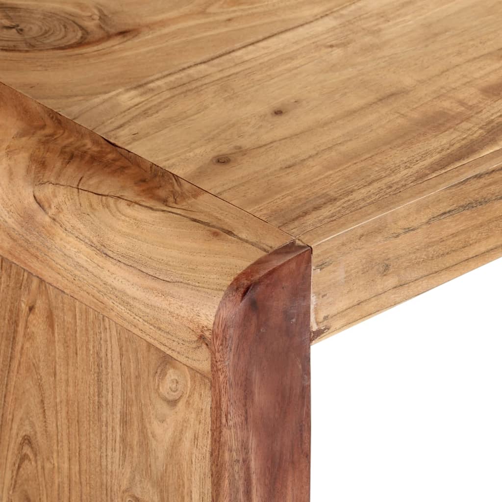 Klupa 160 x 38 x 45 cm od masivnog bagremovog drva