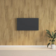 Zidne ploče s izgledom drva smeđe od PVC-a 2,06 m²