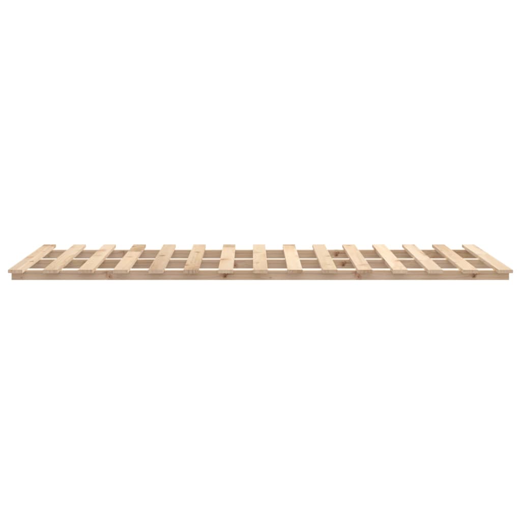 Okvir za krevet 120 x 200 cm od masivne borovine