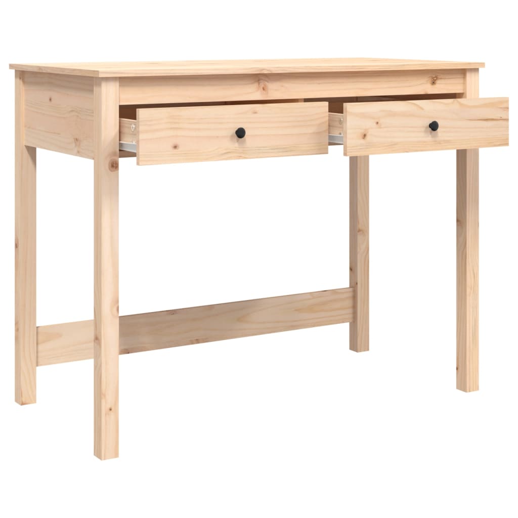 Radni stol s ladicama 100 x 50 x 78 cm od masivne borovine