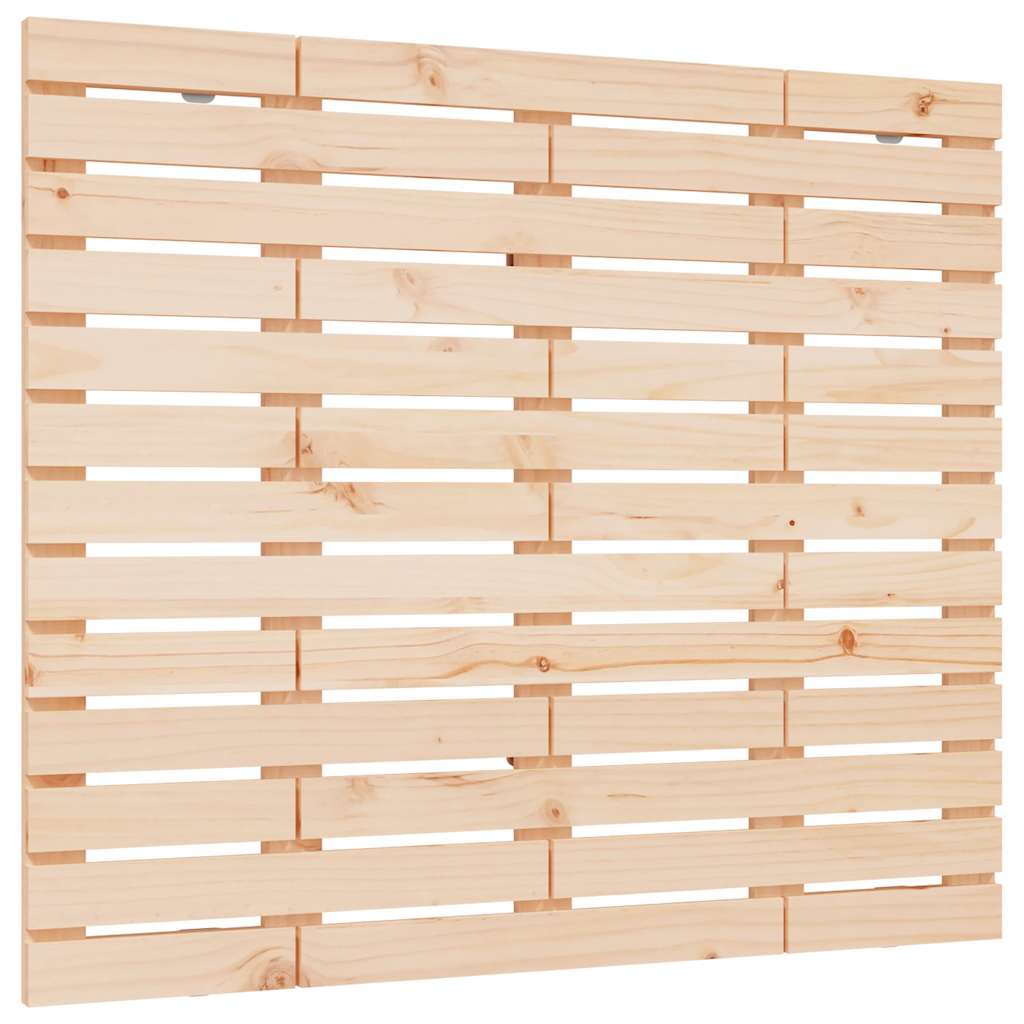 Zidno uzglavlje 126x3x91,5 cm od masivne borovine