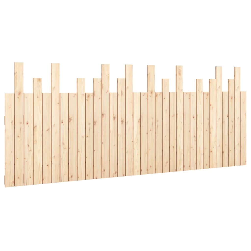 Zidno uzglavlje 204x3x80 cm od masivne borovine