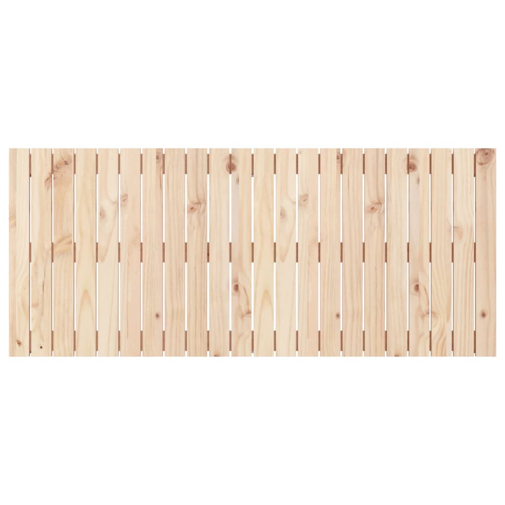 Zidno uzglavlje 140x3x60 cm od masivne borovine