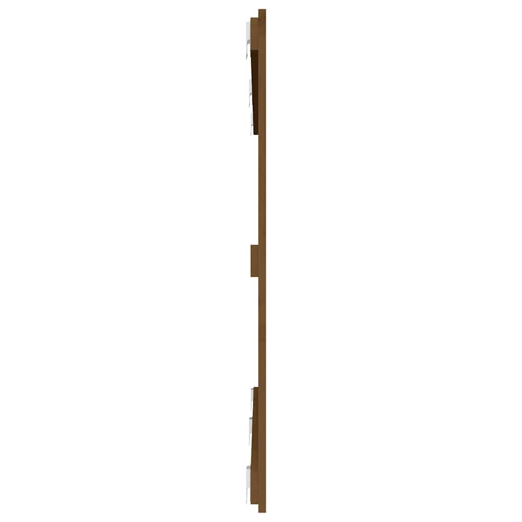 Uzglavlje za krevet boja meda 159,5x3x90 cm masivna borovina